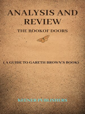cover image of ANALYSIS AND REVIEW OF  THE BOOK OF DOORS